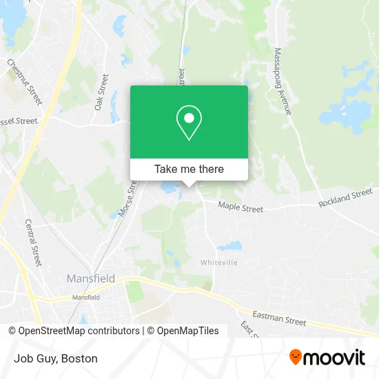 Job Guy map