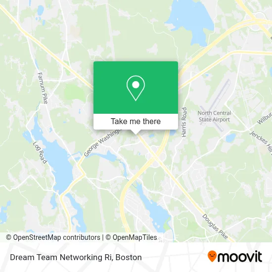 Dream Team Networking Ri map