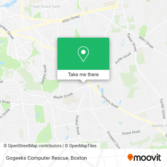 Gogeeks Computer Rescue map