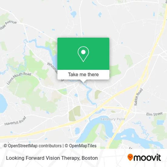 Looking Forward Vision Therapy map