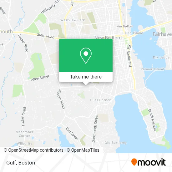 Gulf map