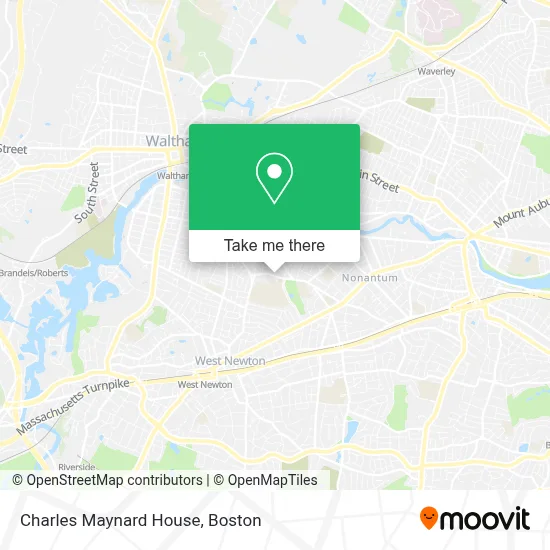 Charles Maynard House map