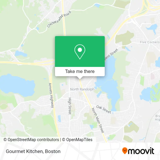 Gourmet Kitchen map