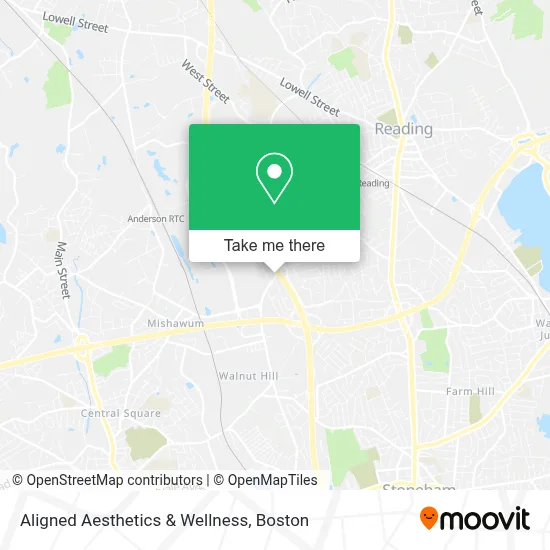 Aligned Aesthetics & Wellness map