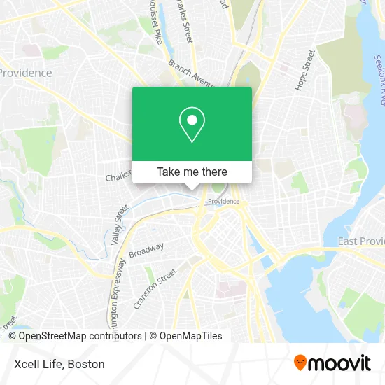 Xcell Life map