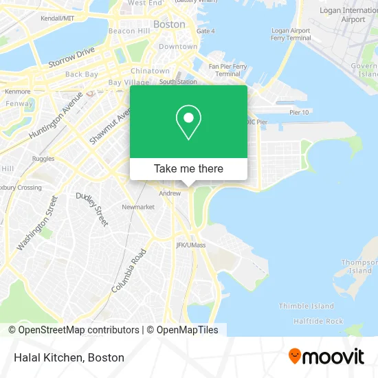 Halal Kitchen map