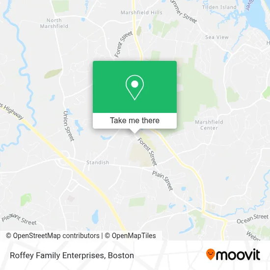 Roffey Family Enterprises map