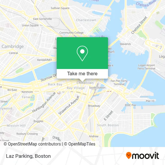 Laz Parking map