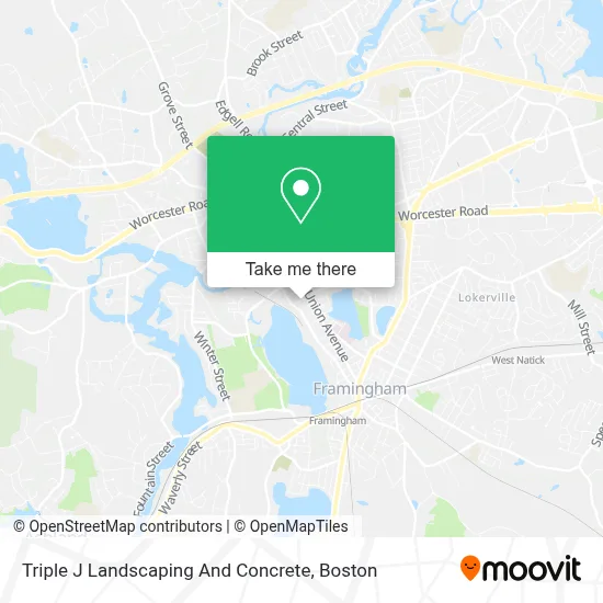 Triple J Landscaping And Concrete map
