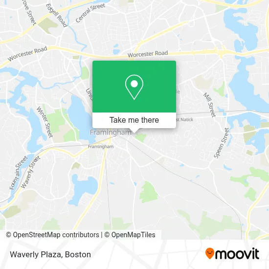 Waverly Plaza map