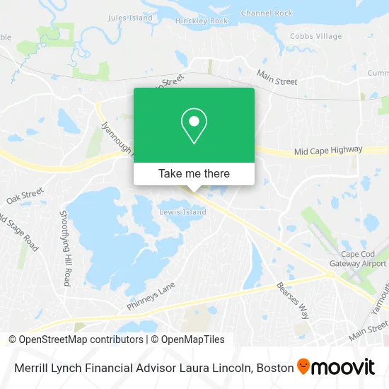 Merrill Lynch Financial Advisor Laura Lincoln map