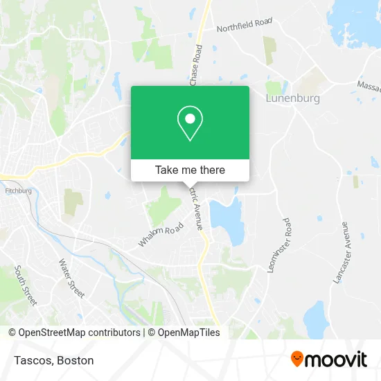 Tascos map
