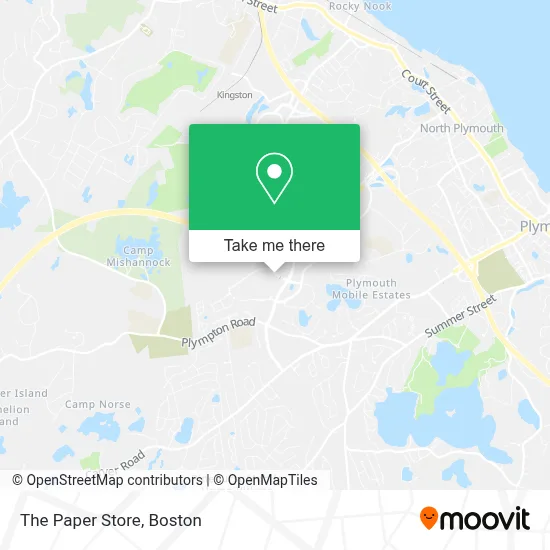The Paper Store map