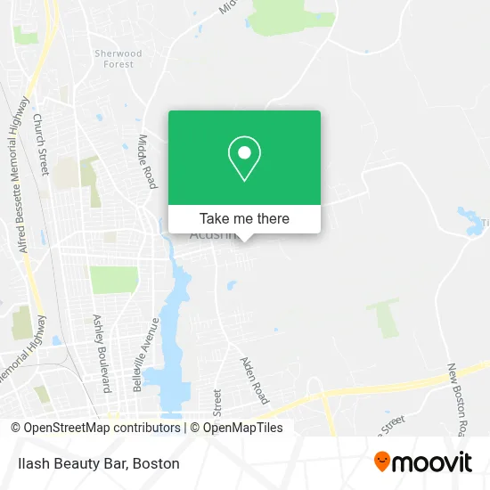 Ilash Beauty Bar map