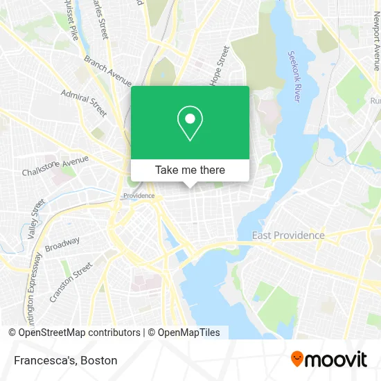 Francesca's map
