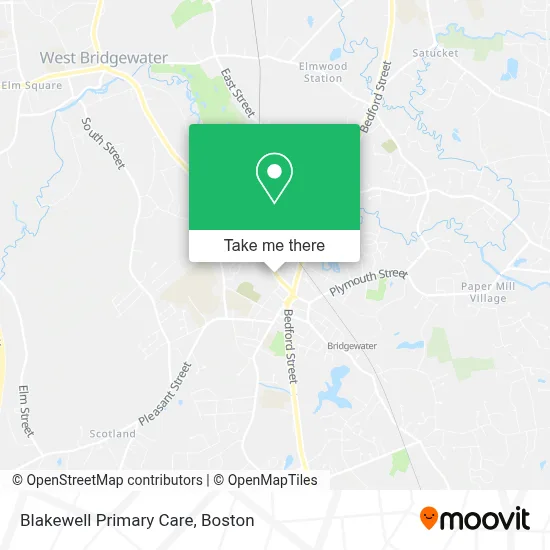 Blakewell Primary Care map