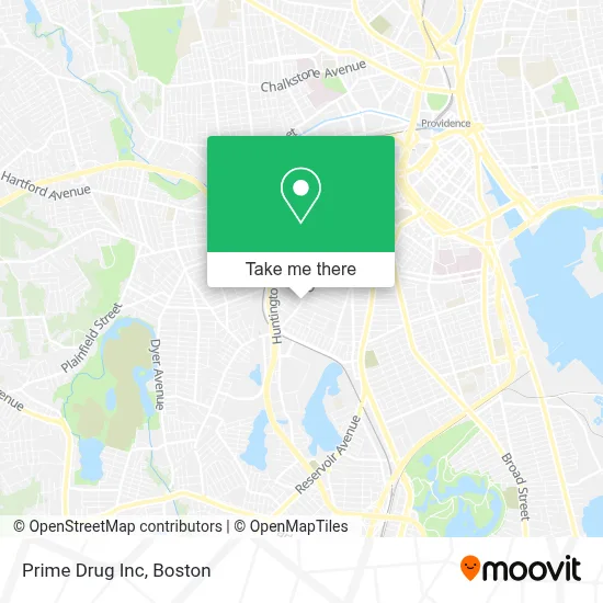 Prime Drug Inc map