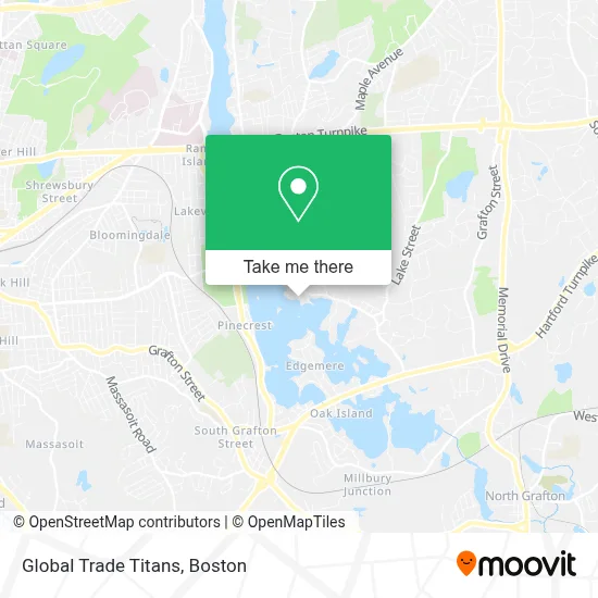 Global Trade Titans map