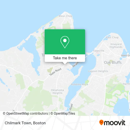 Chilmark Town map