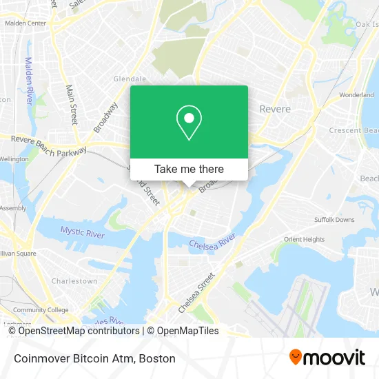 Coinmover Bitcoin Atm map
