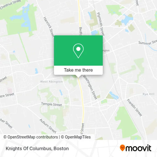 Knights Of Columbus map