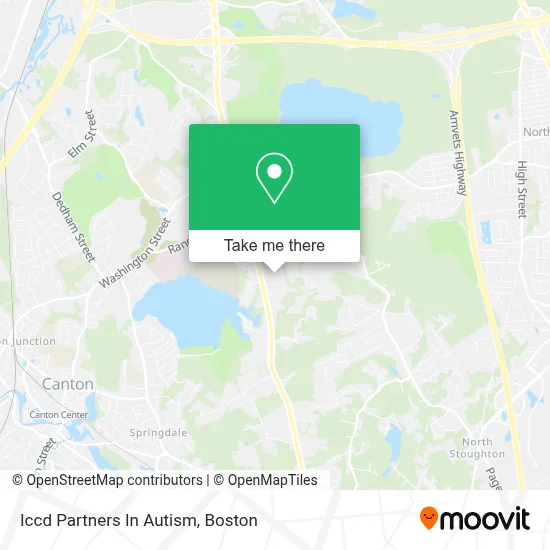 Iccd Partners In Autism map