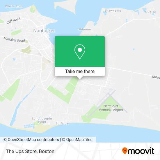 The Ups Store map