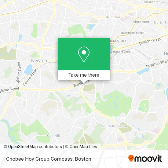 Chobee Hoy Group Compass map