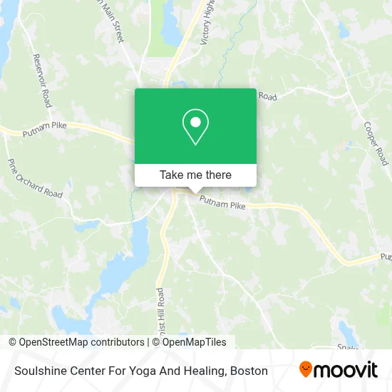 Soulshine Center For Yoga And Healing map