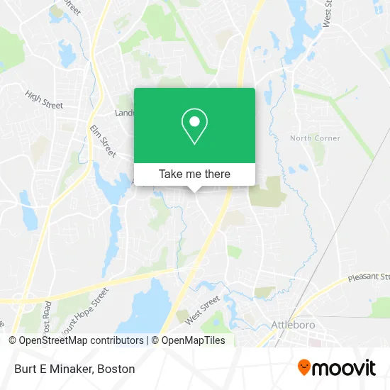 Burt E Minaker map