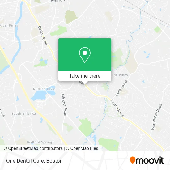 One Dental Care map