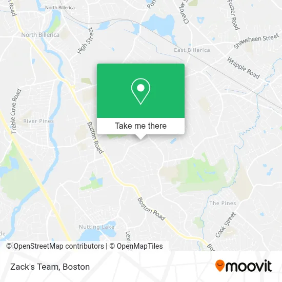 Zack's Team map