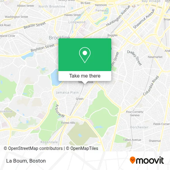 La Boum map