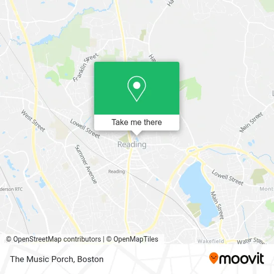 The Music Porch map