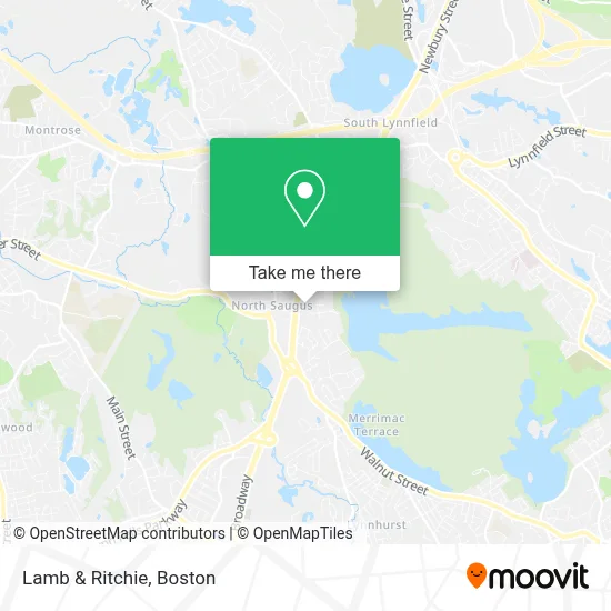 Lamb & Ritchie map