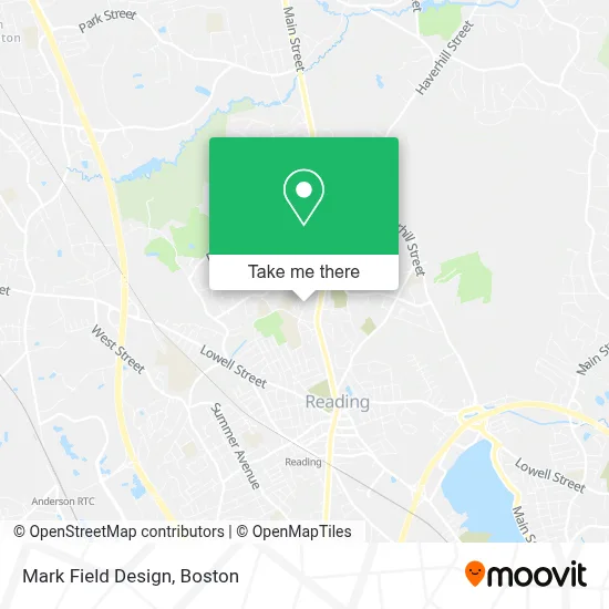 Mark Field Design map