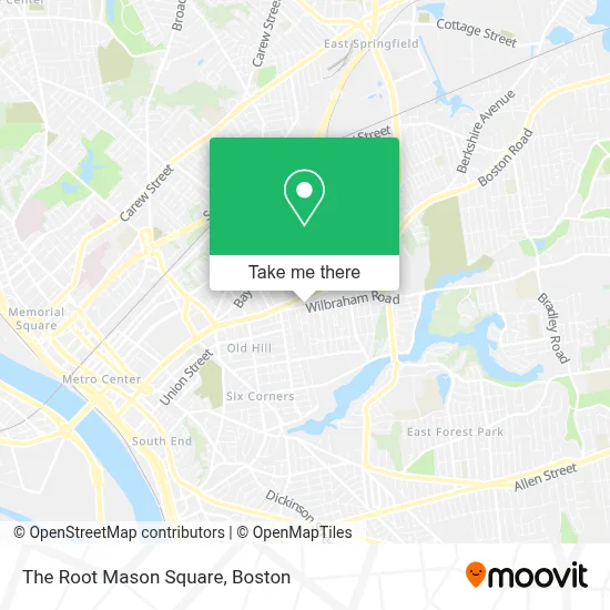 The Root Mason Square map