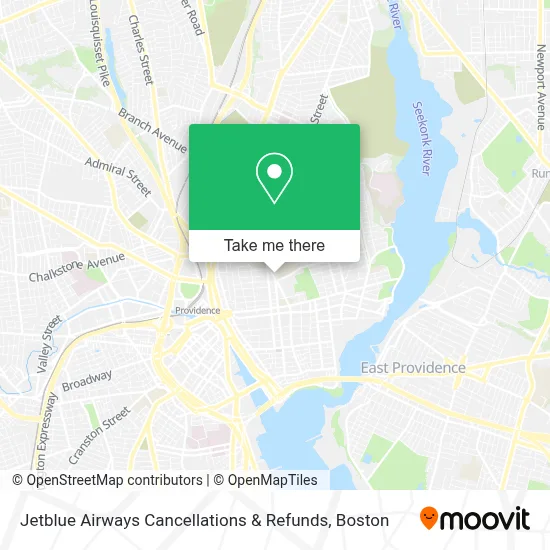 Jetblue Airways Cancellations & Refunds map