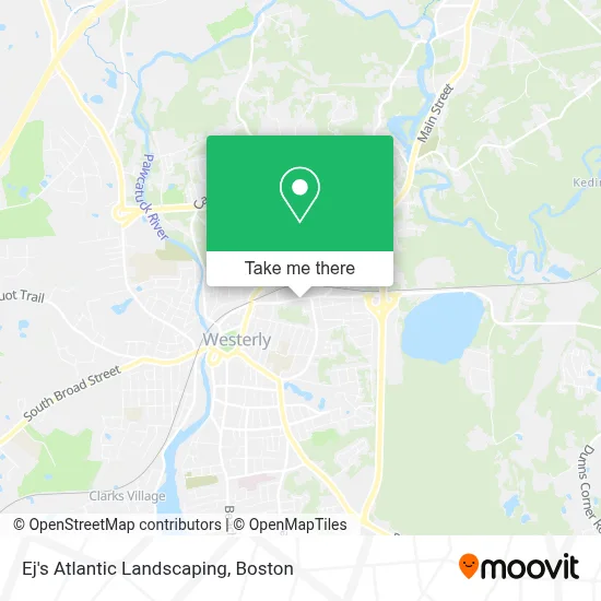 Ej's Atlantic Landscaping map