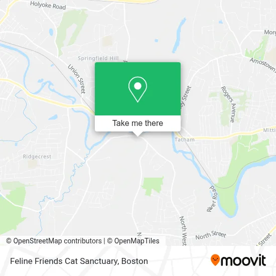 Feline Friends Cat Sanctuary map