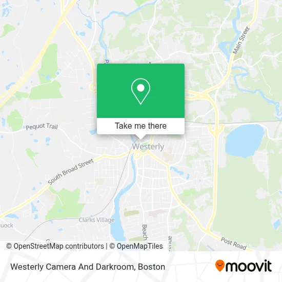 Westerly Camera And Darkroom map