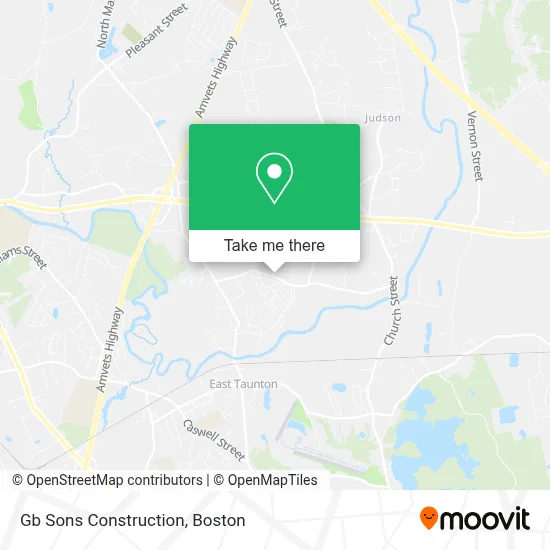 Gb Sons Construction map