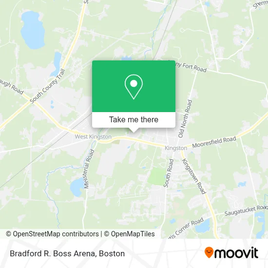 Bradford R. Boss Arena map