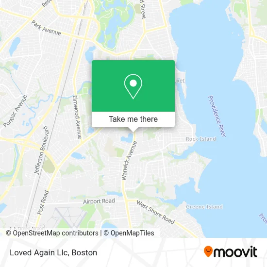 Loved Again Llc map