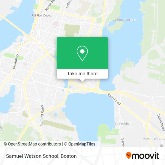 Samuel Watson School map