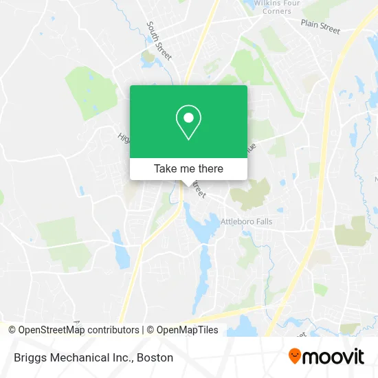 Briggs Mechanical Inc. map