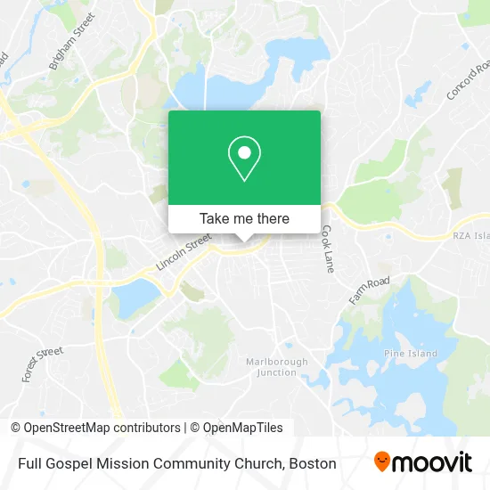 Full Gospel Mission Community Church map