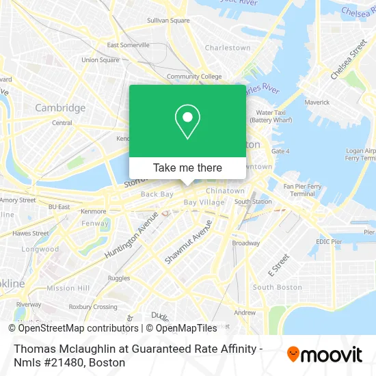 Thomas Mclaughlin at Guaranteed Rate Affinity - Nmls #21480 map