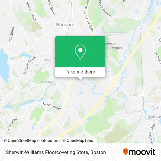 Sherwin-Williams Floorcovering Store map