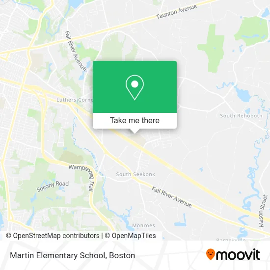 Martin Elementary School map